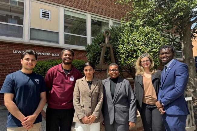 Tabtabaei and her student researchers
