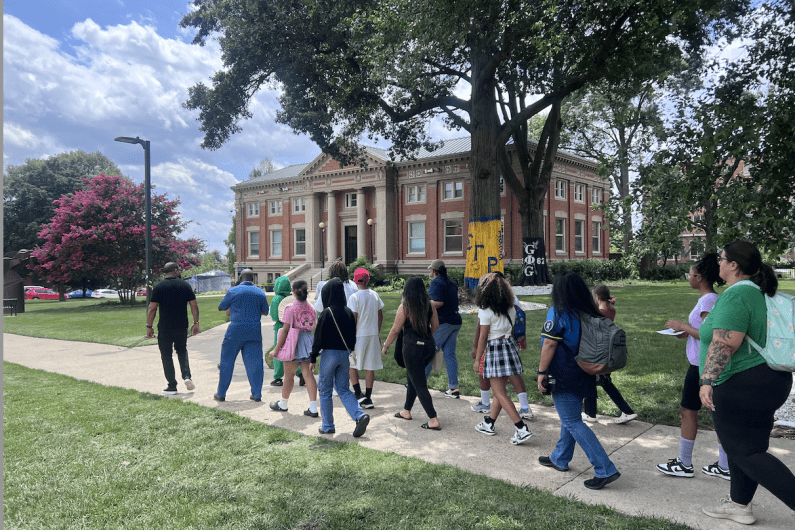 Quantum Camp Touring Howard's Campus