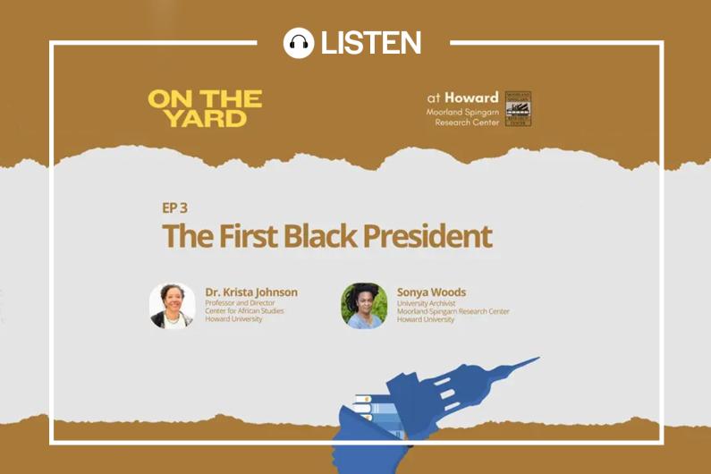 Moorland Spingard The First Black President Podcast Image