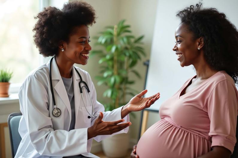 Stock Black Maternal Health