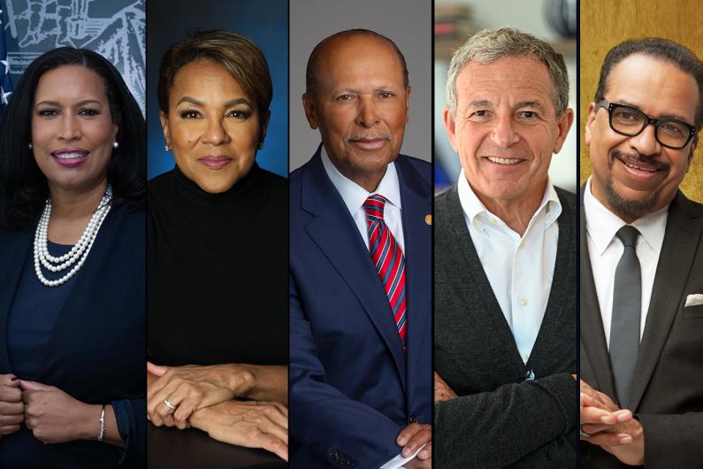 Headshots for 2026 Honorary Degree Recipients and Speaker