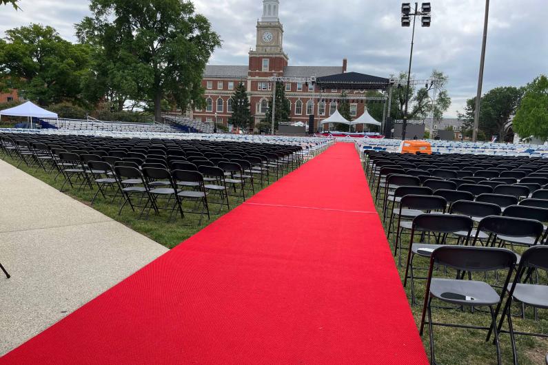 The Yard at Commencement