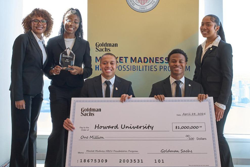 Howard's Goldman Case Competition Team