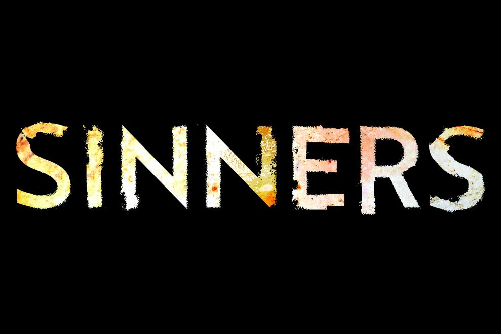 Sinners movie image of text