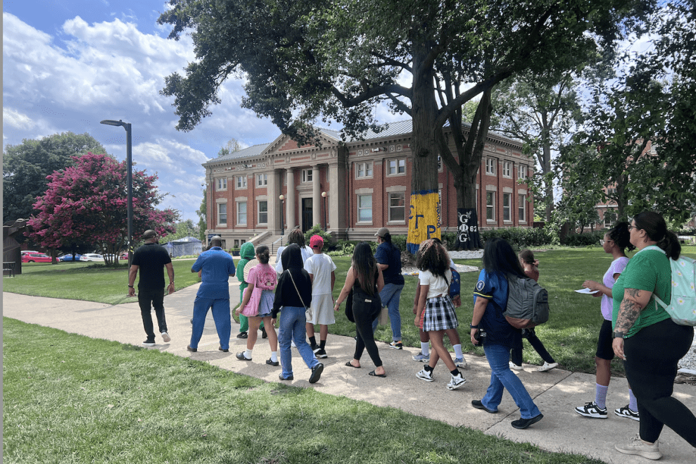 Quantum Camp Touring Howard's Campus
