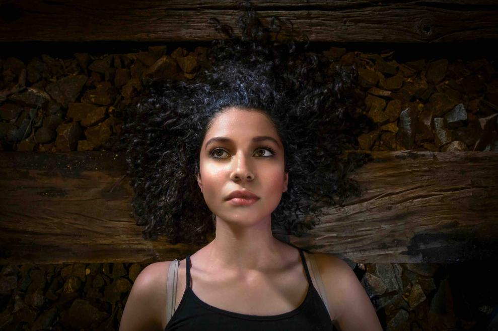 image of young woman looking away 