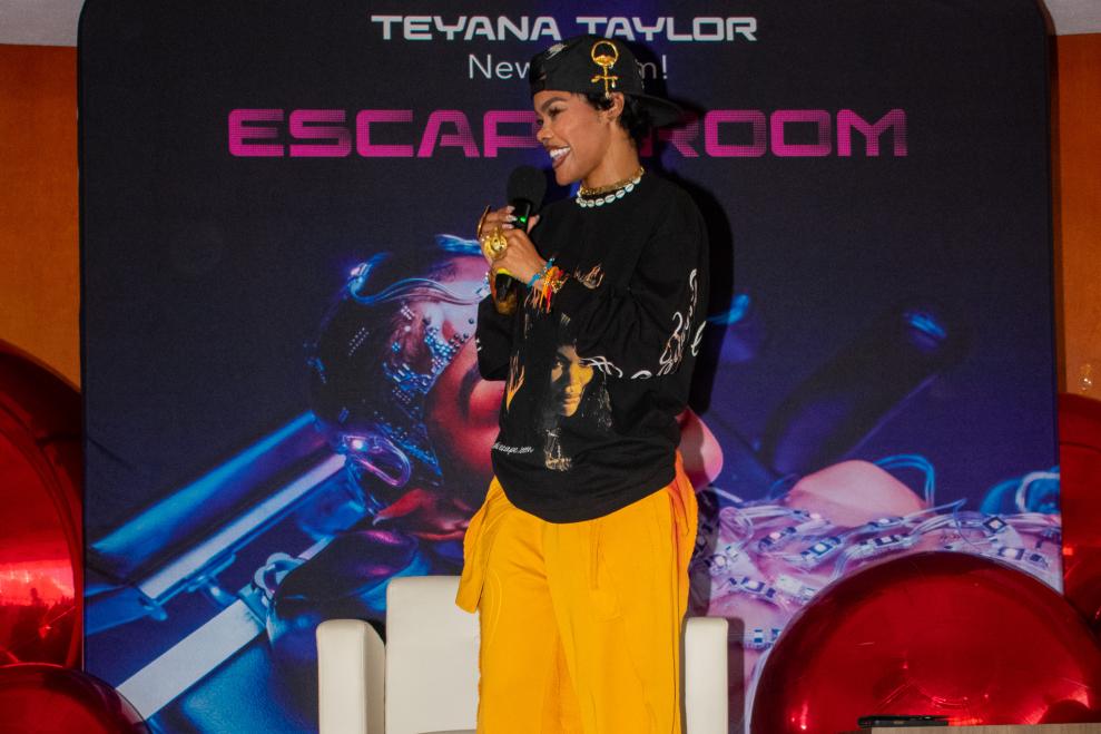 Teyana Taylor at Howard University