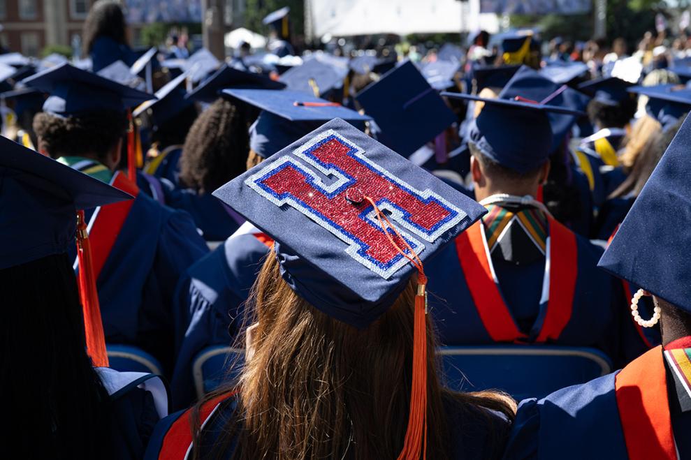 Howard grad cap