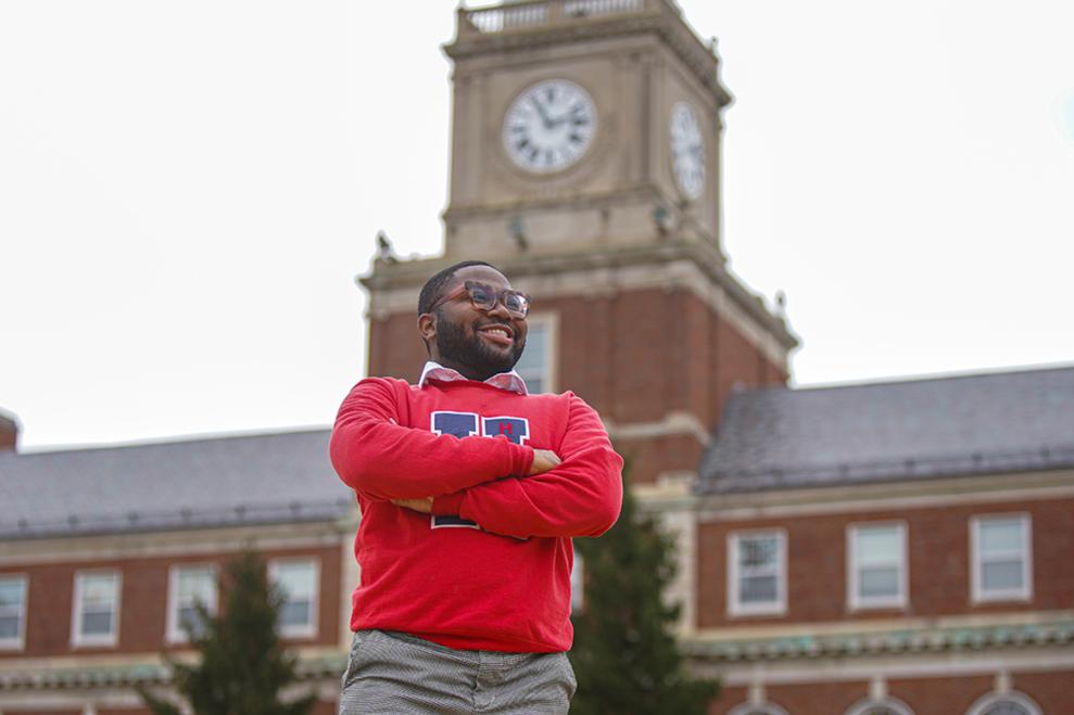 Proud Howard student
