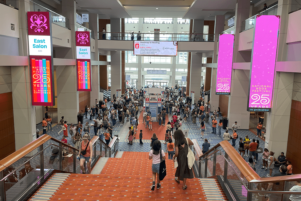 National Book Fest main lobby