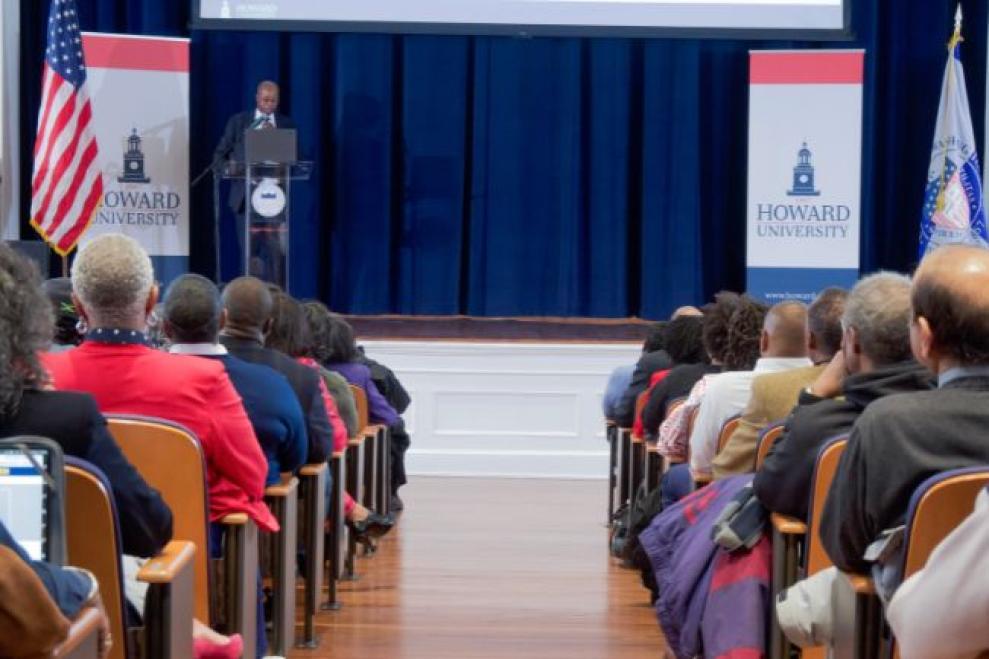 Dr. Frederick delivers State of the University Address