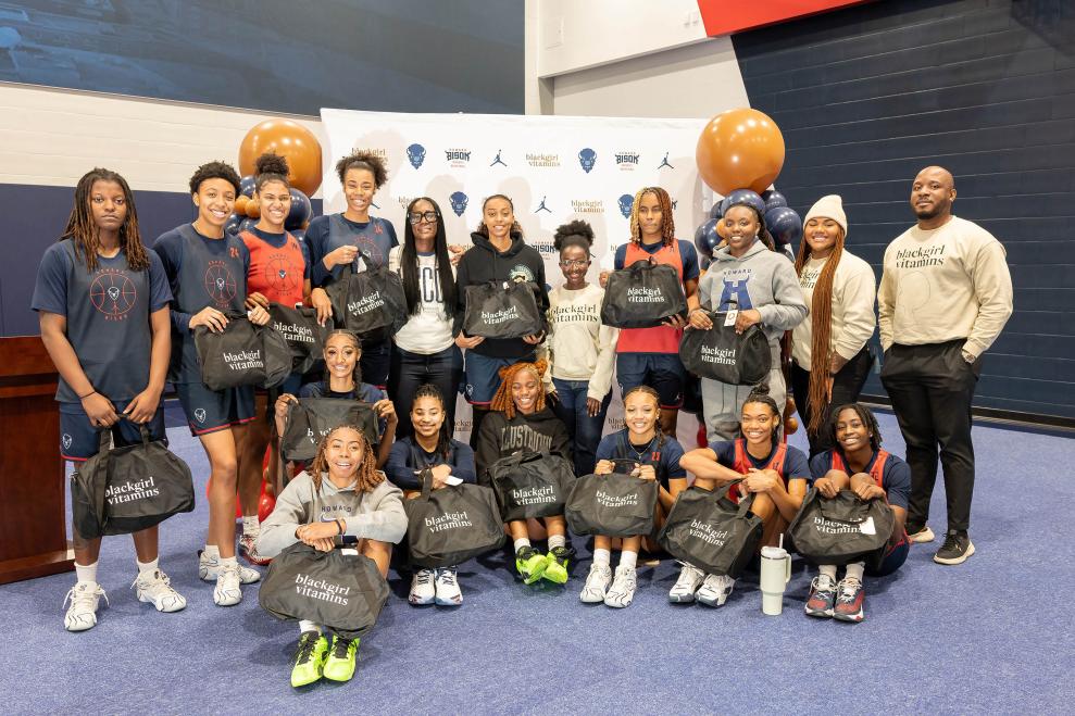 Black Girl Vitamins and Women's Basketball Team 