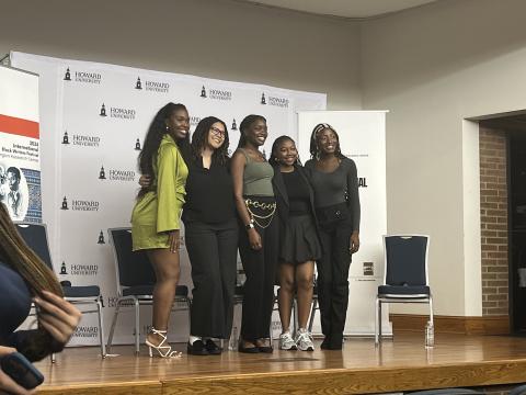 Student Panelists from the International Black Writers Fest