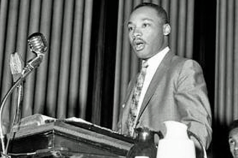 King speaks at Howard