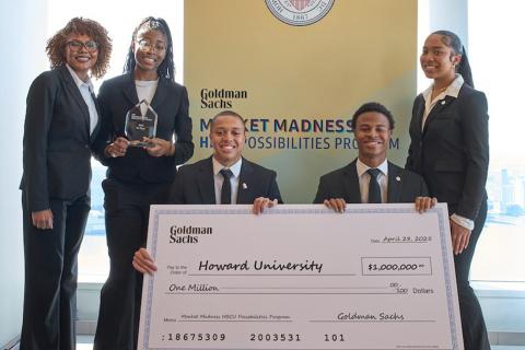 Howard's Goldman Case Competition Team