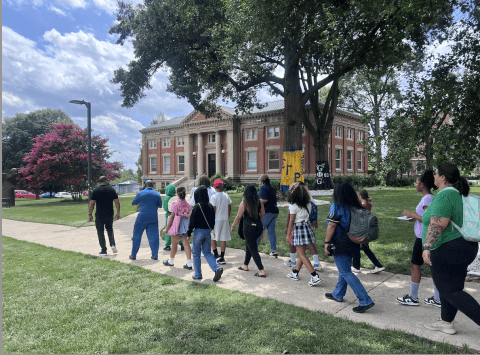 Quantum Camp Touring Howard's Campus