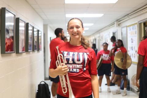 Sofia Smith in Hallway