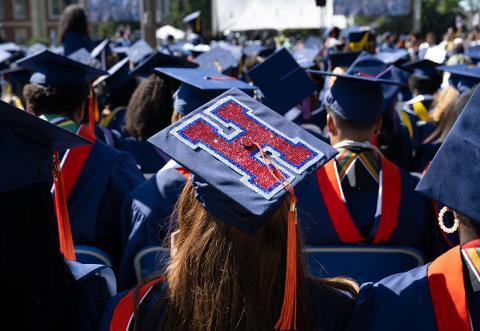 Howard grad cap