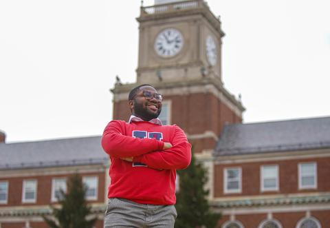 Proud Howard student