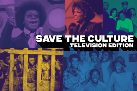 Save the Culture Television Graphic