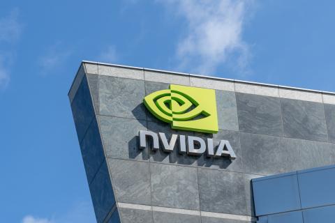 NVIDIA building logo