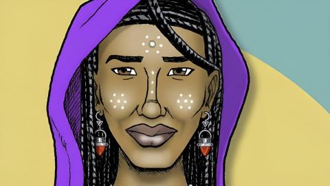 Illustration of legendary Bouctou