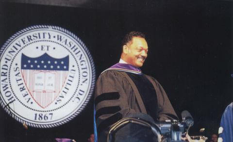 rev jackson speaking on campus