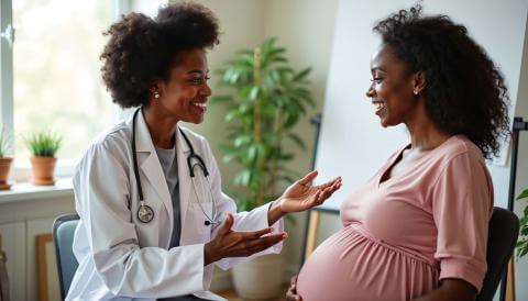 Stock Black Maternal Health