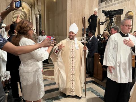 Photo of Ordination of Bishop Robert Boxie in the Basilica of the National Shrine of the Immaculate Conception