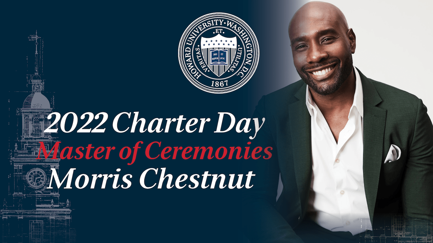 2022 Charter Day Emcee Banner