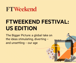 FT Weekend Festival Speakers