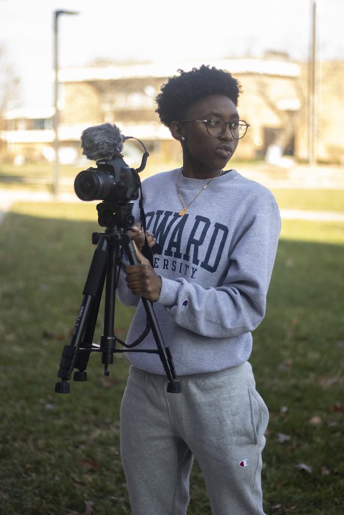 Student filmmaker Alana I. Smith