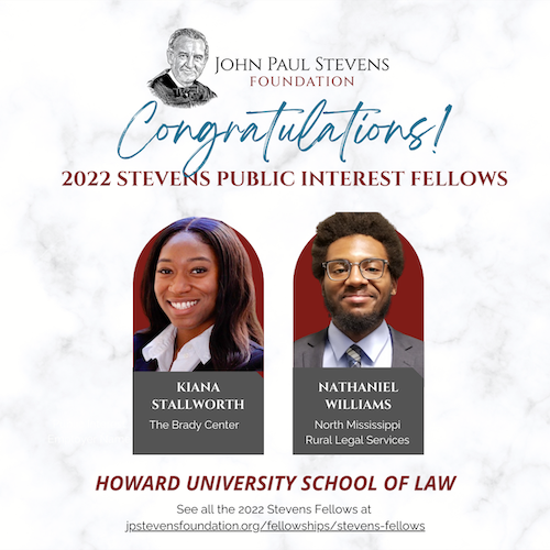 Howard University Stevens Fellows 2022