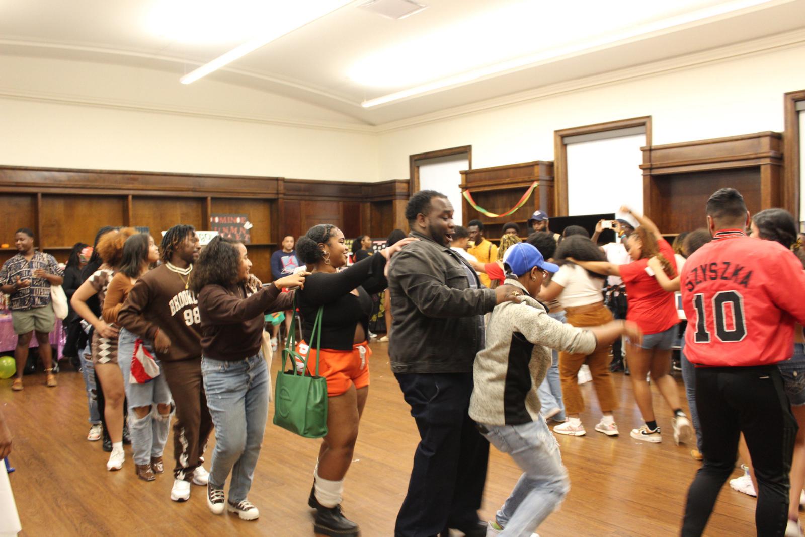 Dance circle at the multicultural fair to close Hispanic Heritage Month