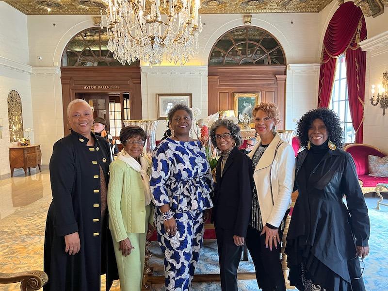 Denise Saunders Thompson and the founding members of the International Association of Black Dancers