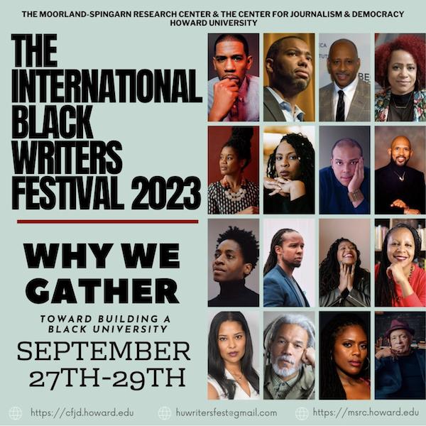 MSRC International Black Writers Festival 2023