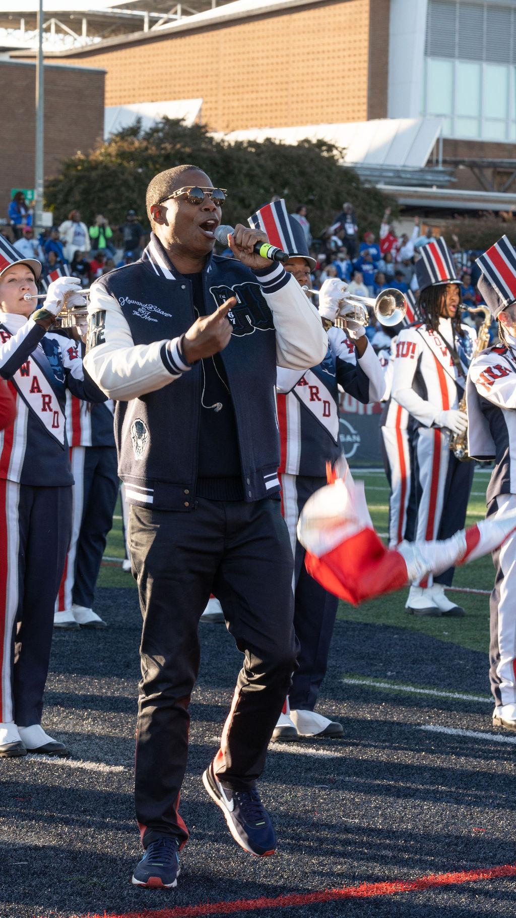 Rapper Doug E. Fresh performs with the Howard Showtime Band. Additional special guests include Just Blaze and Freeway.  