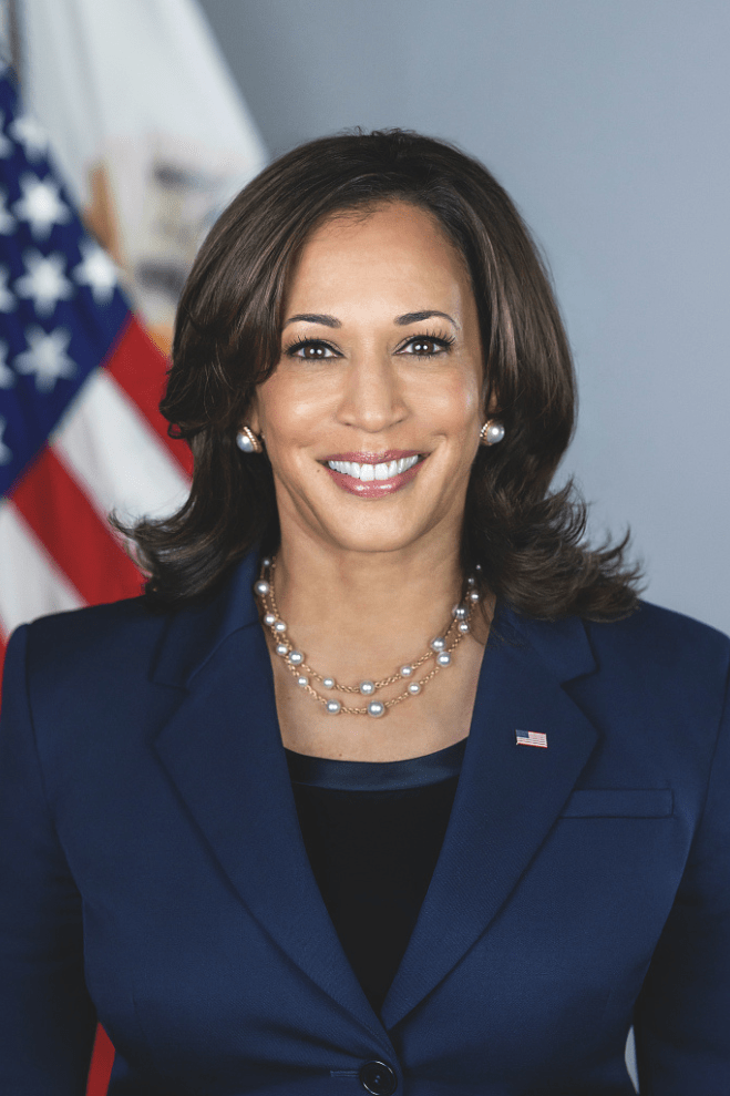 Howard University alumna Vice President Kamala Harris