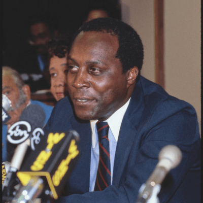 Howard University alumnus and Urban League President Vernon Jordan