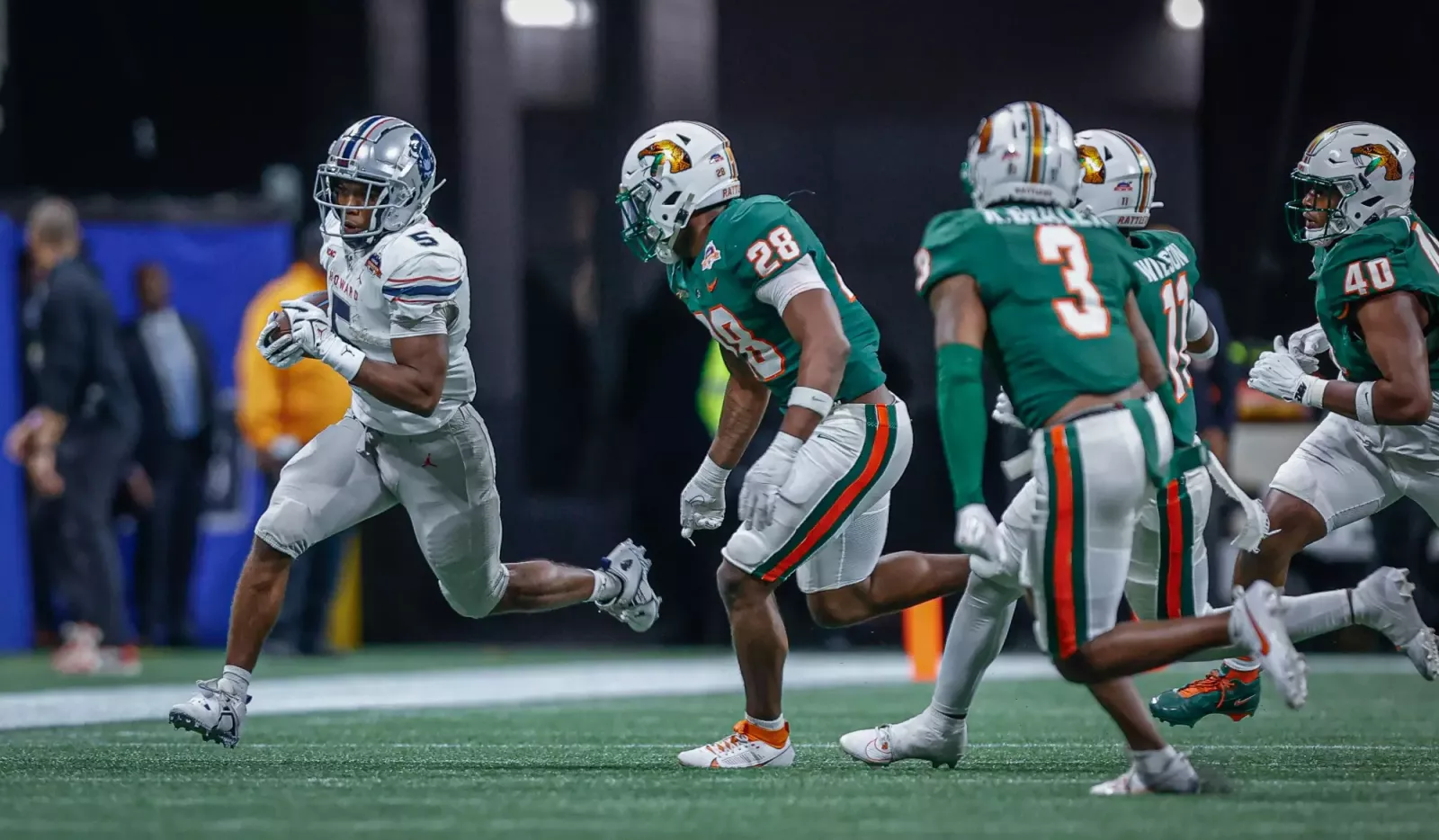 Photo of Howard and Florida A&M football players -2 