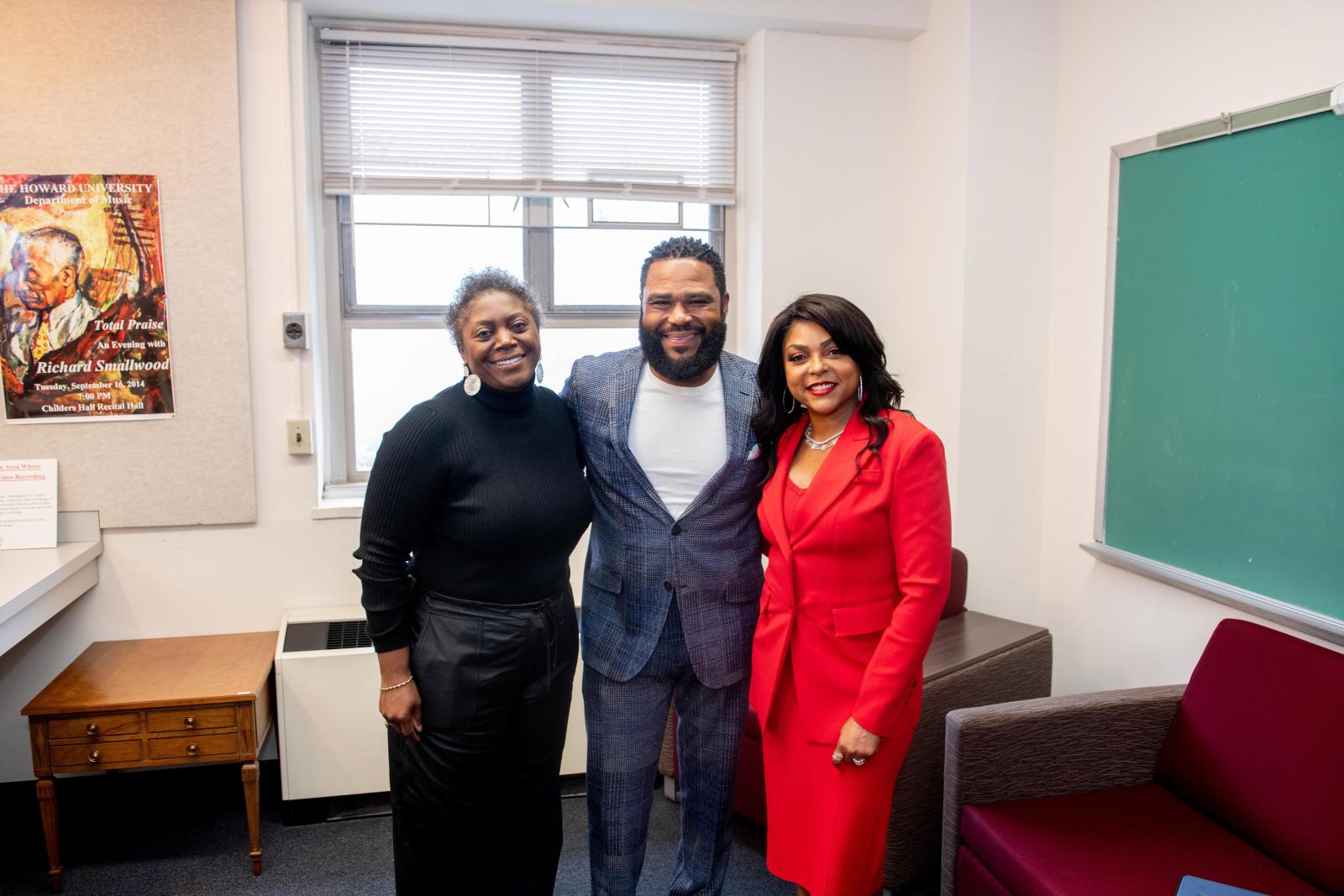 Dean Saunders, Anthony Anderson, and Taraji P. Henson 