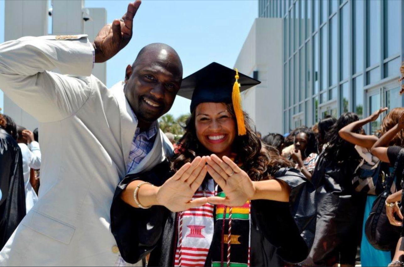 Stacey Speller, Ph.D. and Godfather