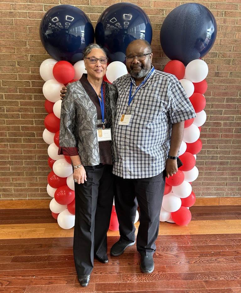 Class of 75 Couple at 50th Reunion