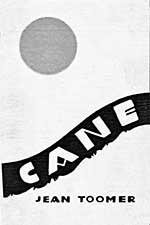 Cane Jean Toomer Black and White cover