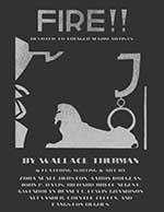 FIRE Literary Journal black and white cover