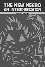 The New Negro Alain Locke black and white cover
