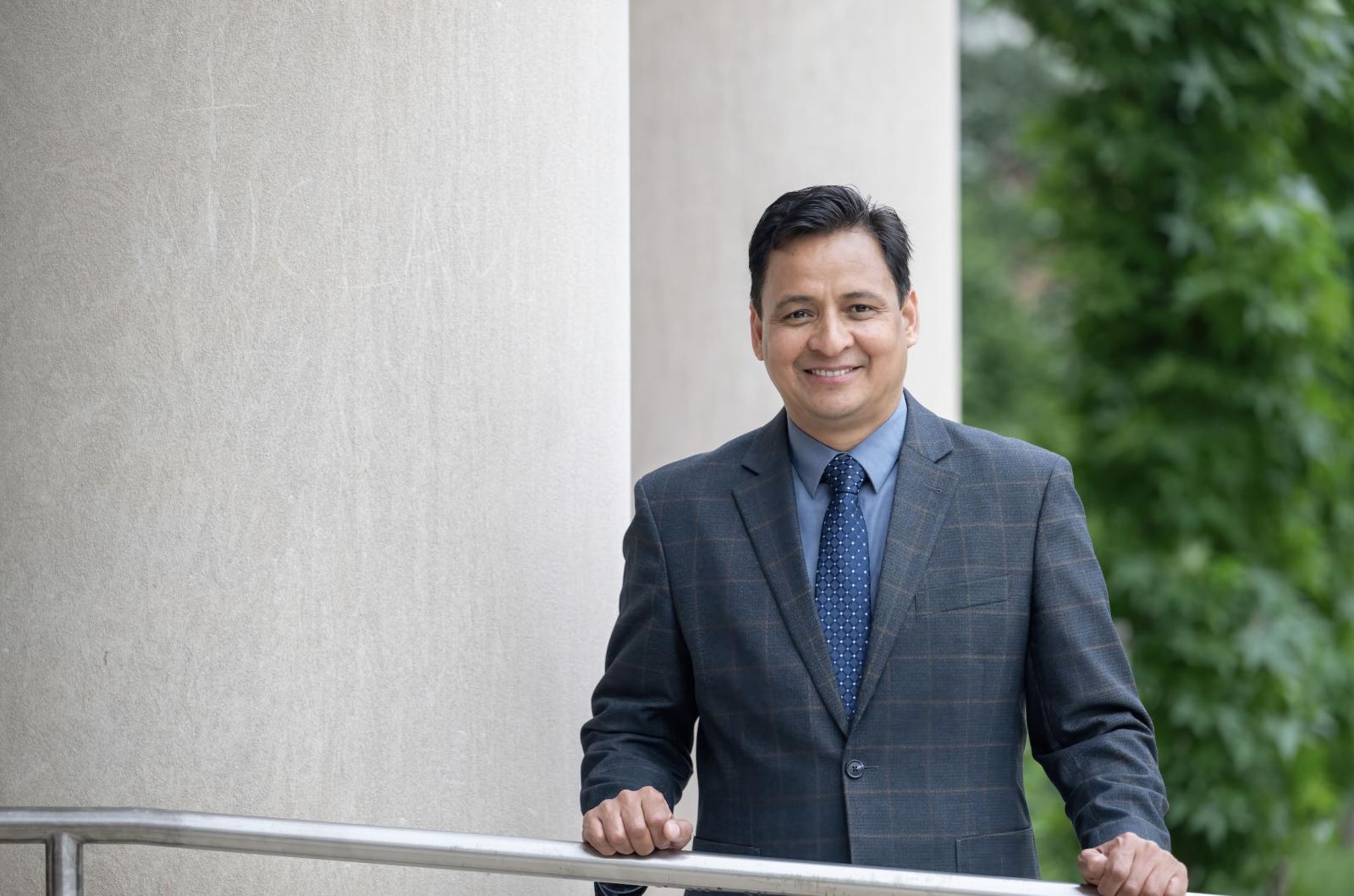 Researcher Danda Rawat at Howard University