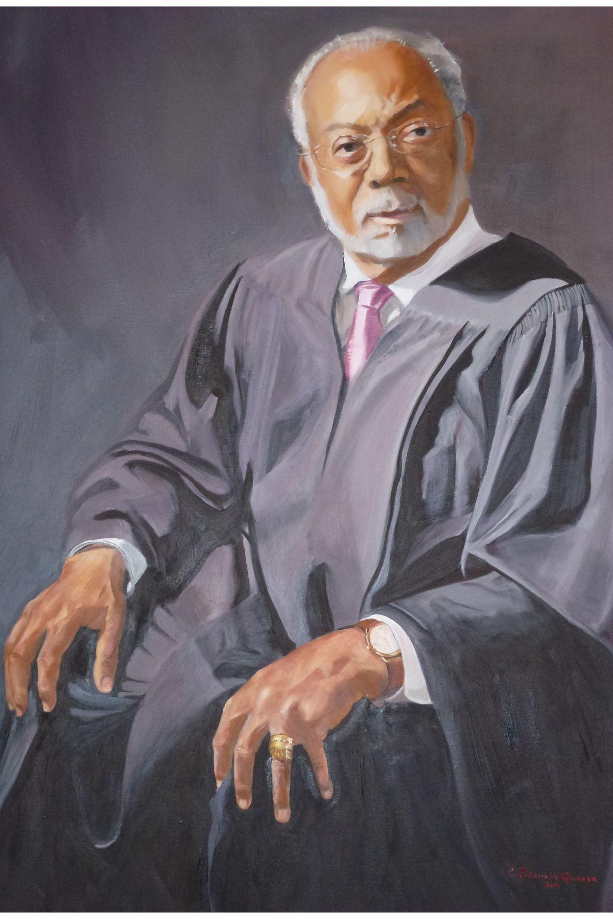 Judge Rohulamin Quander Painting