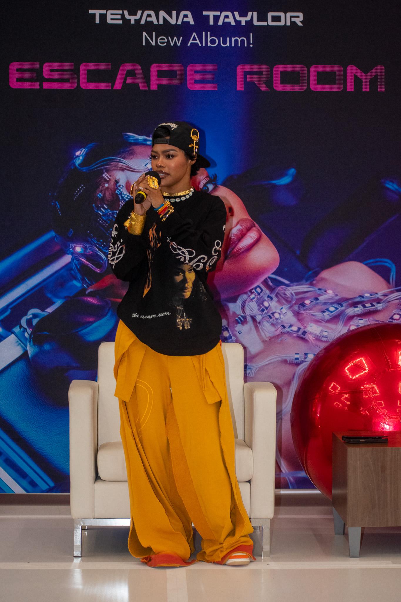 Teyana Taylor at Howard University