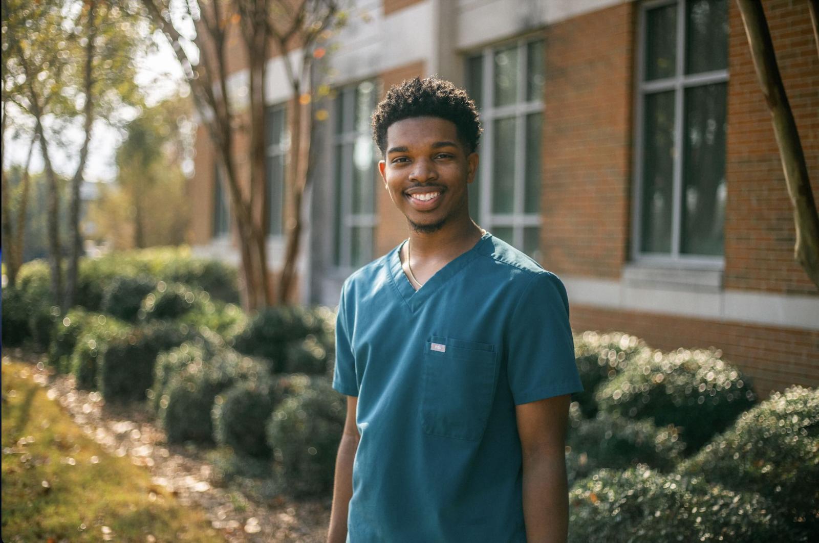 Dentistry's Godwin in scrubs